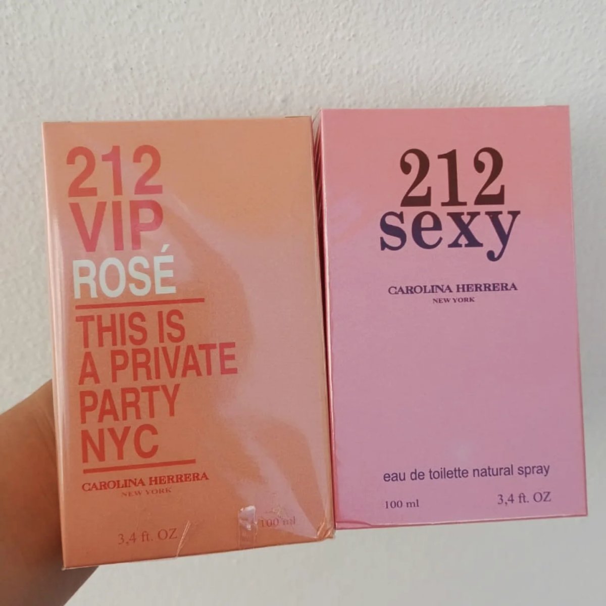 212 Vip Rosé + 212 Sexy