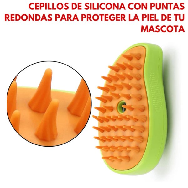 Cepillo A Vapor Para Mascotas 