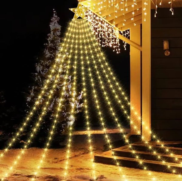 Pisca Puntaa De Estrella 350 Led 3m