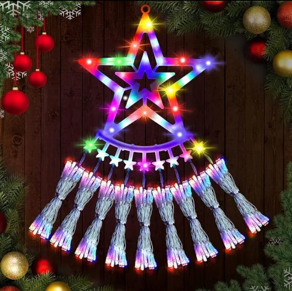 Pisca Puntaa De Estrella 350 Led 3m