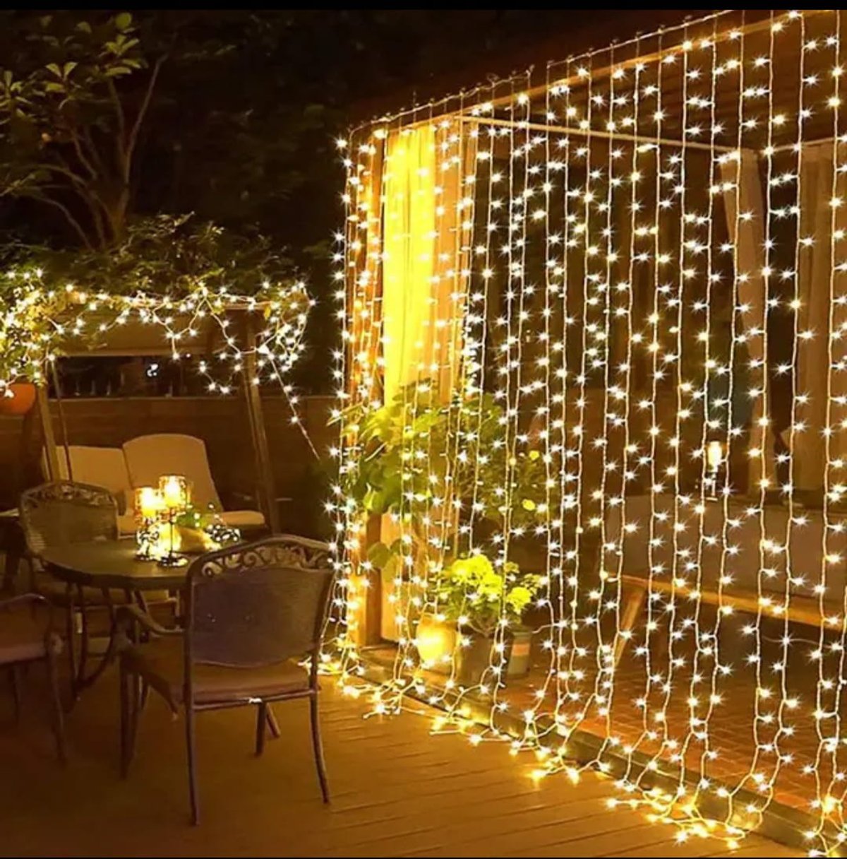 Cortina Led 300 Led De 3mx3m