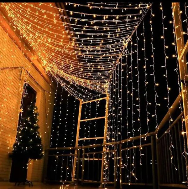 Cortina Led 300 Led De 3mx3m