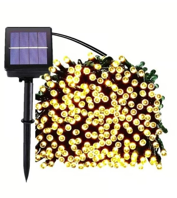 Led Solar De 30 Metros Color Calido