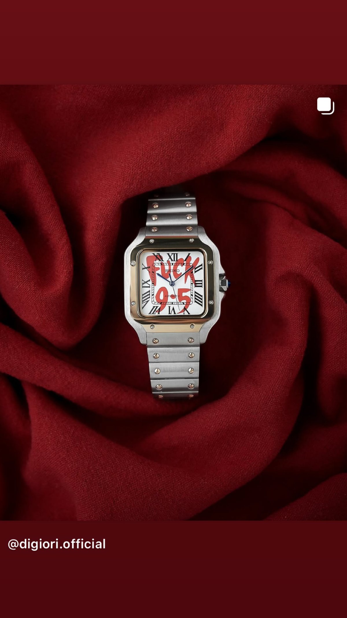 Seiko Mod Santos “9-5 Edition” 