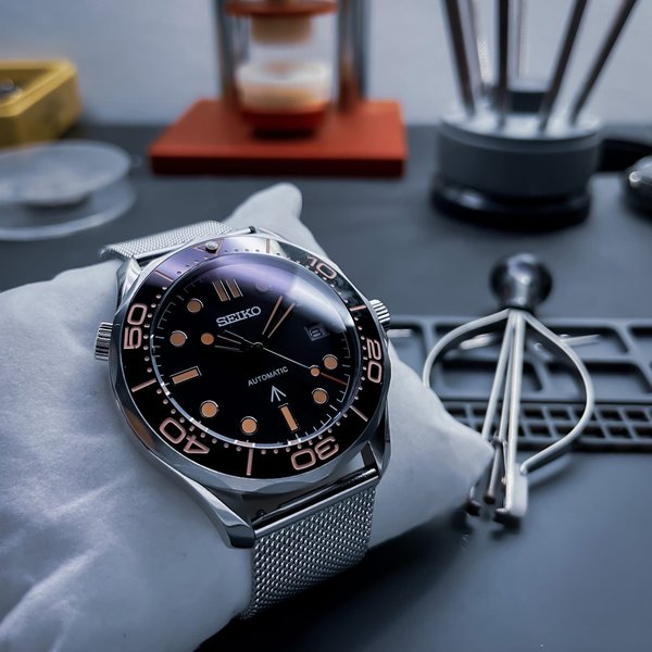 Seiko Mod Seamaster "007 James Bond"