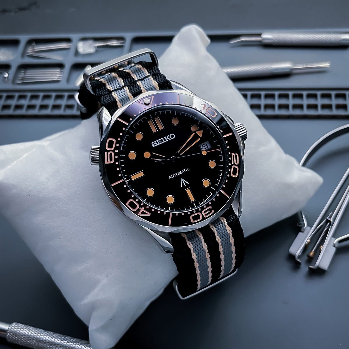 Seiko Mod Seamaster "007 James Bond" - 3