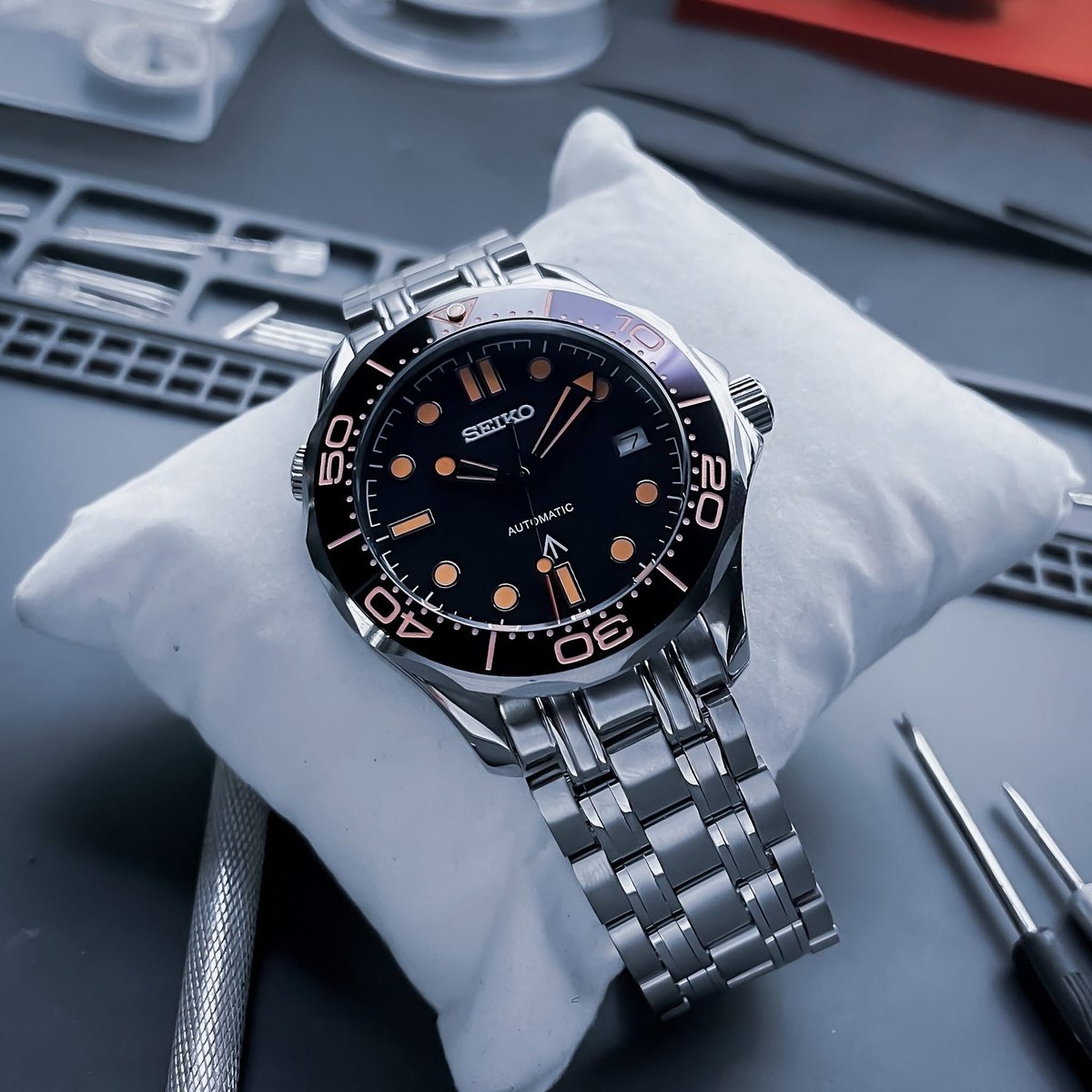 Seiko Mod Seamaster "007 James Bond" - 4