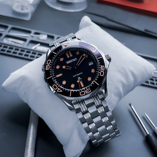 Seiko Mod Seamaster "007 James Bond"