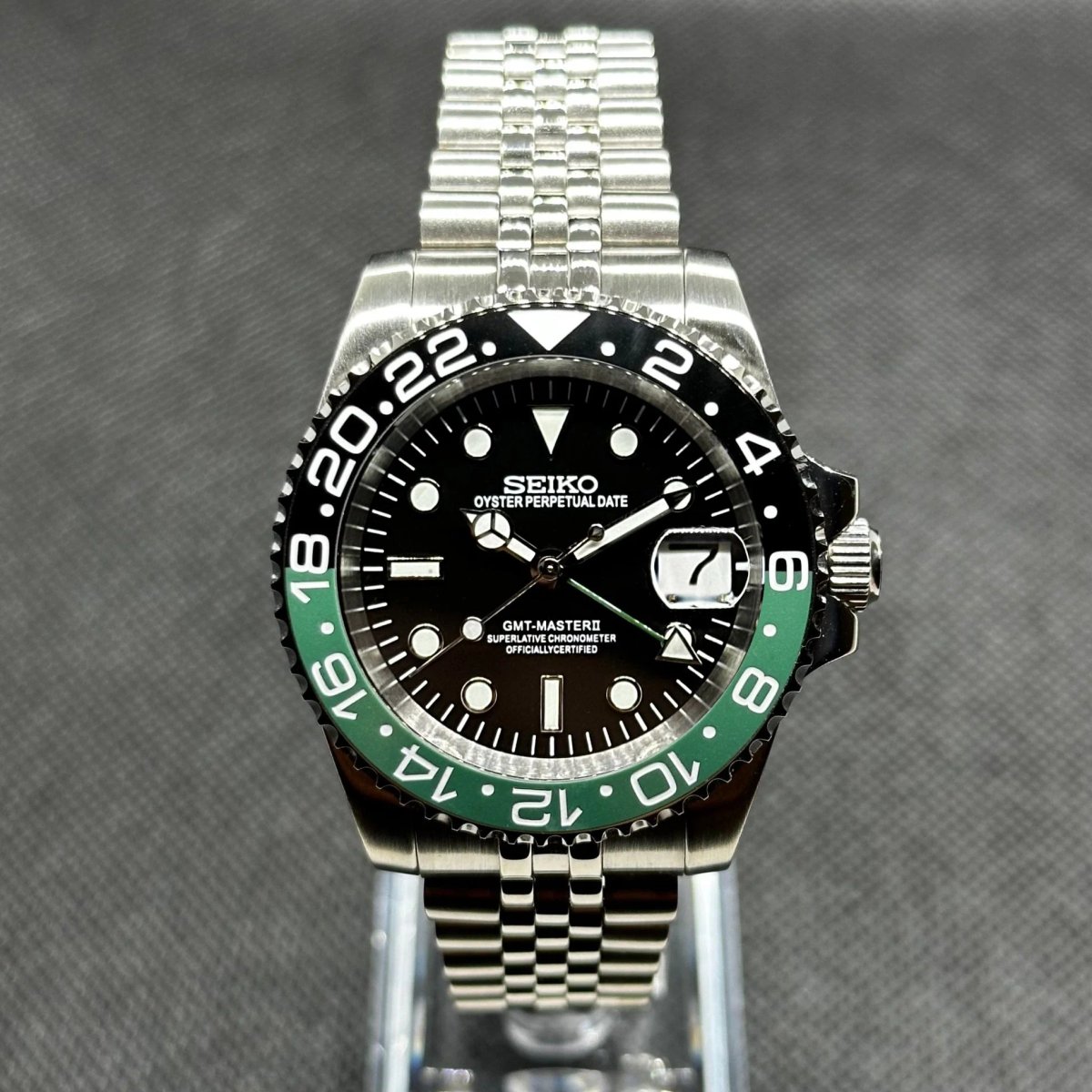 Seiko Mod GMT Master II “Sprite"