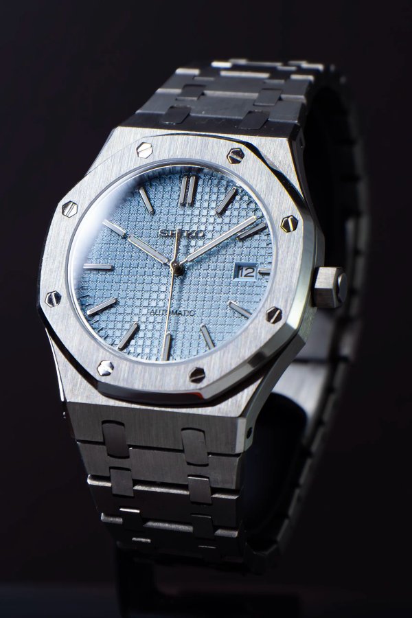 Seiko Mod Royal Oak “Ice”
