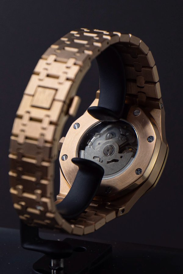 Seiko Mod Royal Oak “Navy Rose”