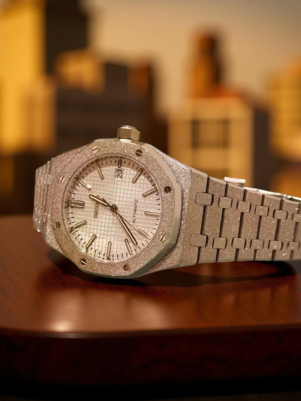 Seiko Mod Royal Oak “Diamond Gold” - 2