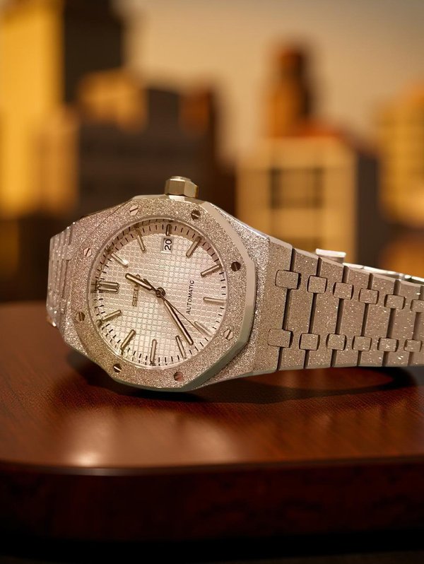 Seiko Mod Royal Oak “Diamond Gold”