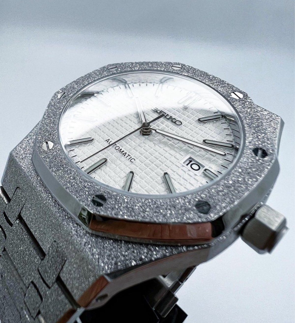 Seiko Mod Royal Oak "Frost Diamond” - 2