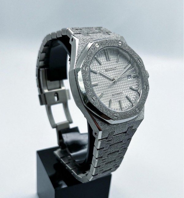 Seiko Mod Royal Oak "Frost Diamond”