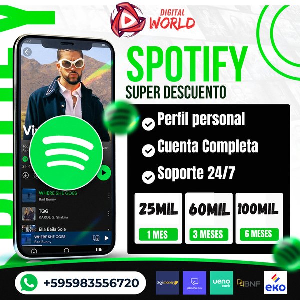 Cuenta de Spotify Premium (Perfil)