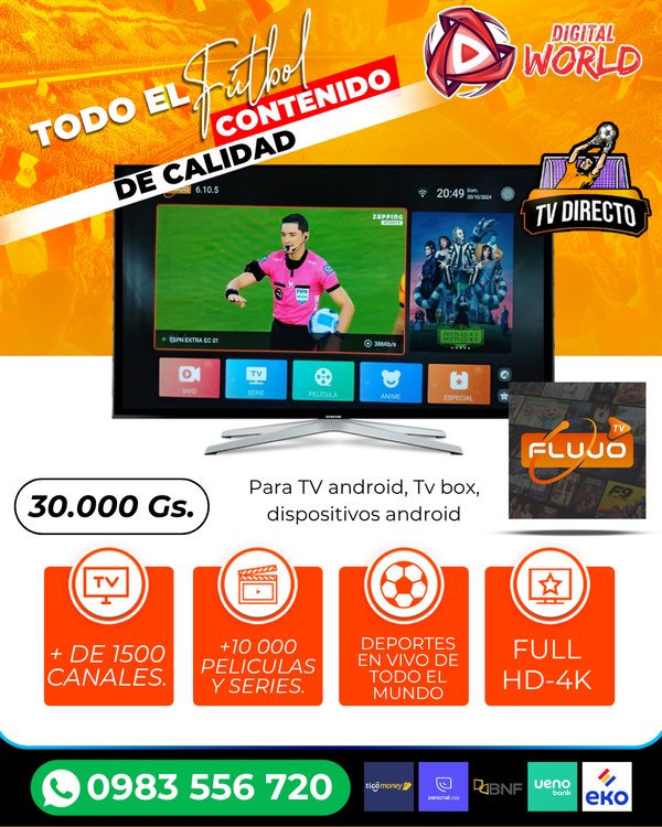Cuenta de Flujo TV (Perfil)