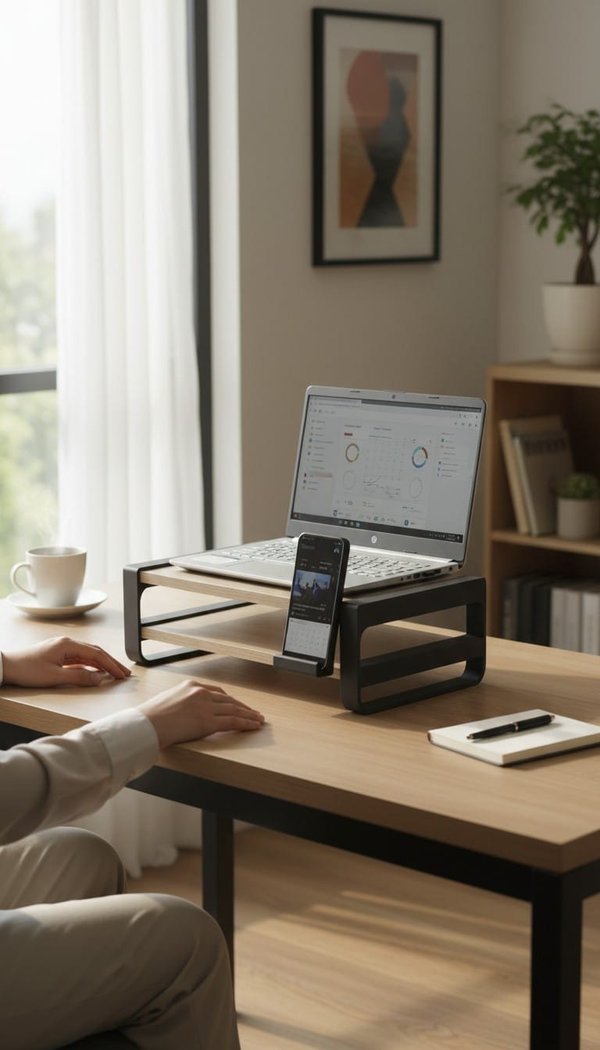 ELEVADOR DE MONITOR - COMPACTO