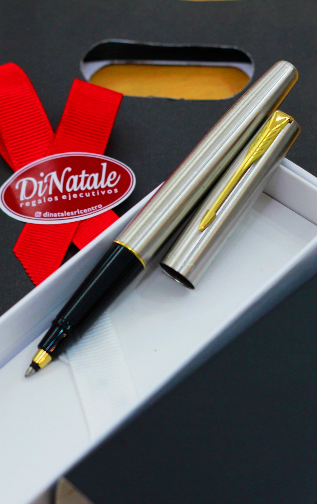 Bolígrafo Parker Frontier - Edición Acero/dorado - 2