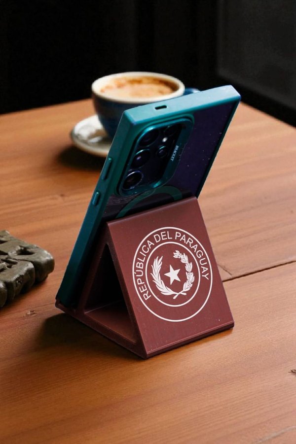 BASE PARA CELULAR - Marrón chocolate