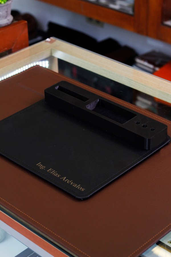 MOUSE PAD/ORGANIZADOR (grabado de Texto y Logo GRATIS)