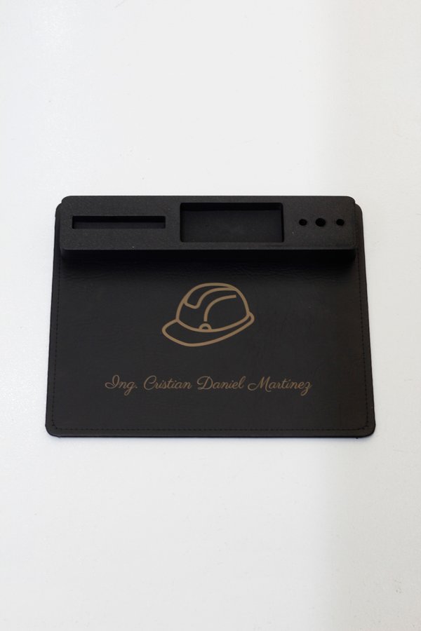 MOUSE PAD/ORGANIZADOR (grabado de Texto y Logo GRATIS)