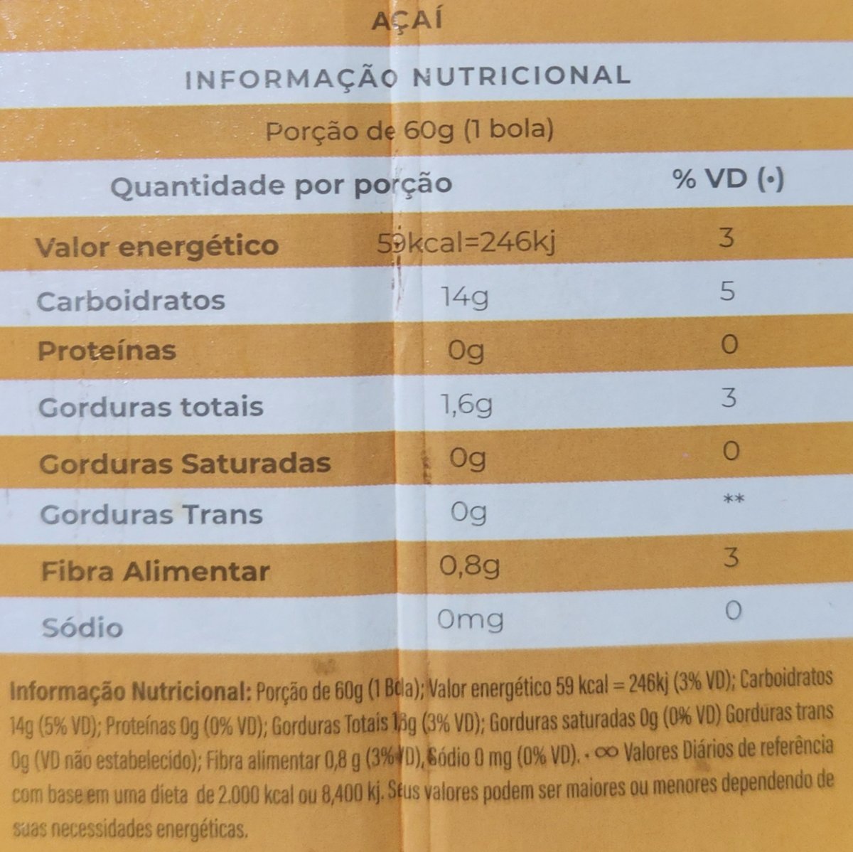 Açai vip Tradicional de 10 litros - 2