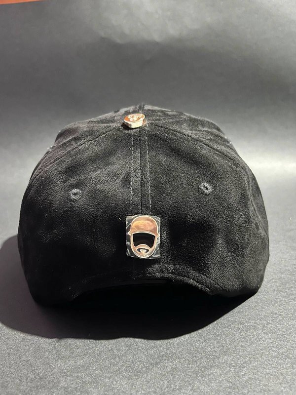 BARBAS HATS ROSE GOLD SKULL