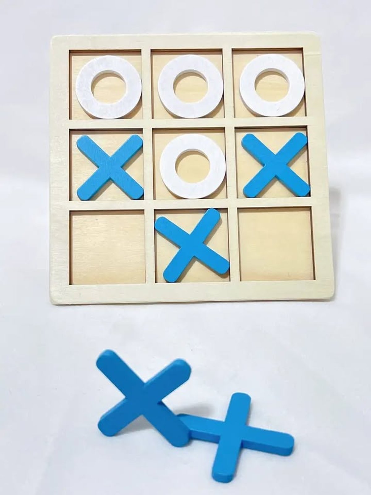 Juego de TA TE TI de madera para niños - 3