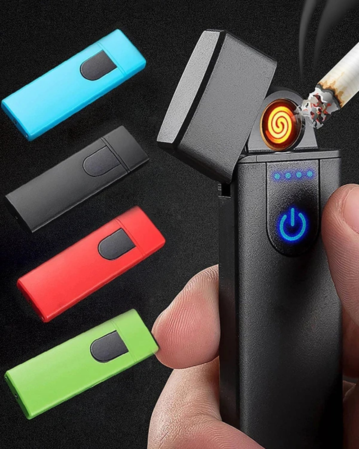 🔥 Encendedor USB de Arco Eléctrico – Recargable y Sensible al Tacto - 3