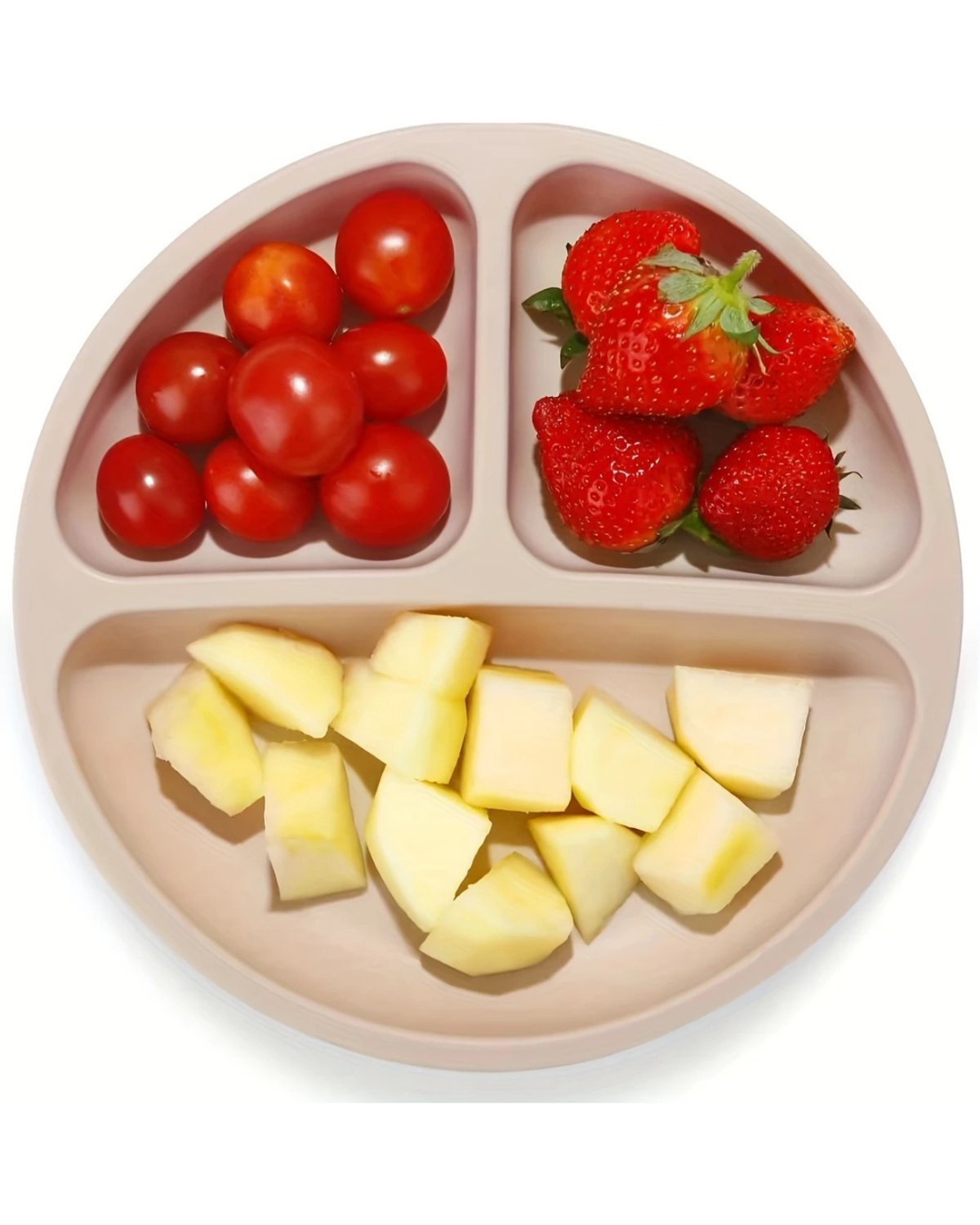 🧸 Plato Antideslizante de Silicona con Succión Fuerte – Ideal para Niños y Bebés 🍽️ - 3