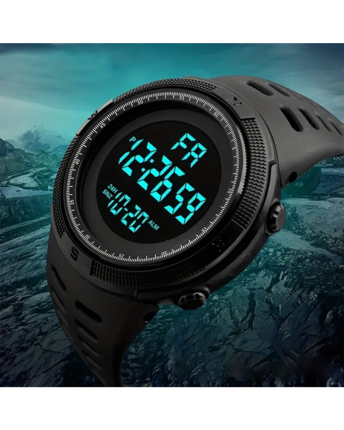 Reloj Digital Deportivo para Hombre - 4