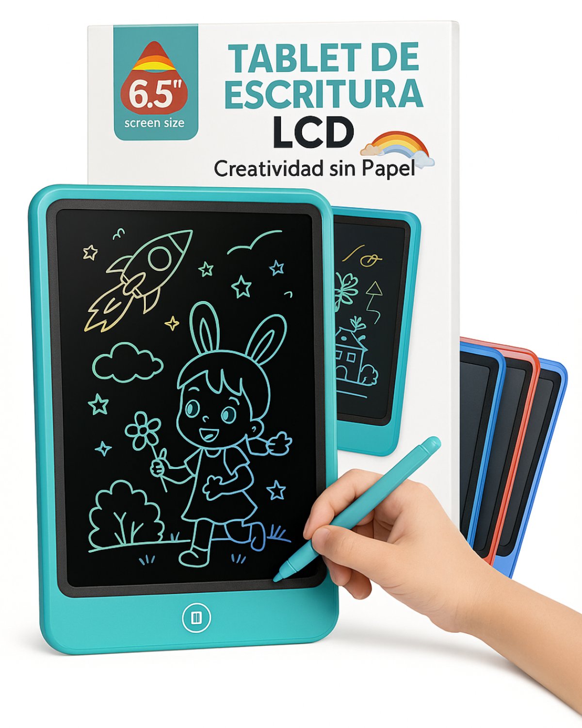 Tablet de Escritura LCD 6.5’’ – Creatividad y Notas al Instante - 4