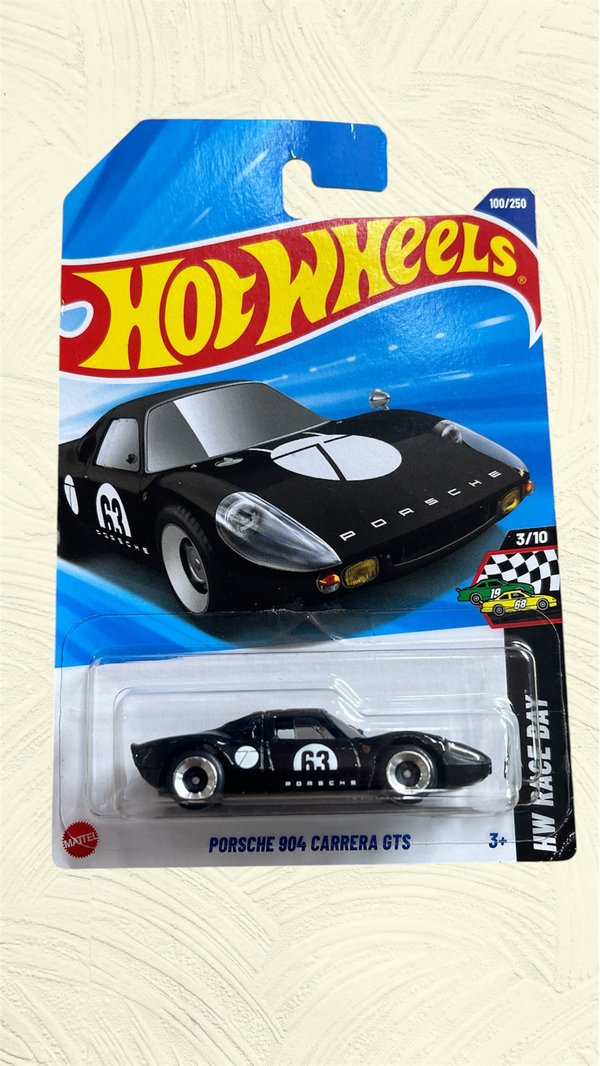 Hot wheels- PORSCHE 904 CARRERA GTS/variante negro