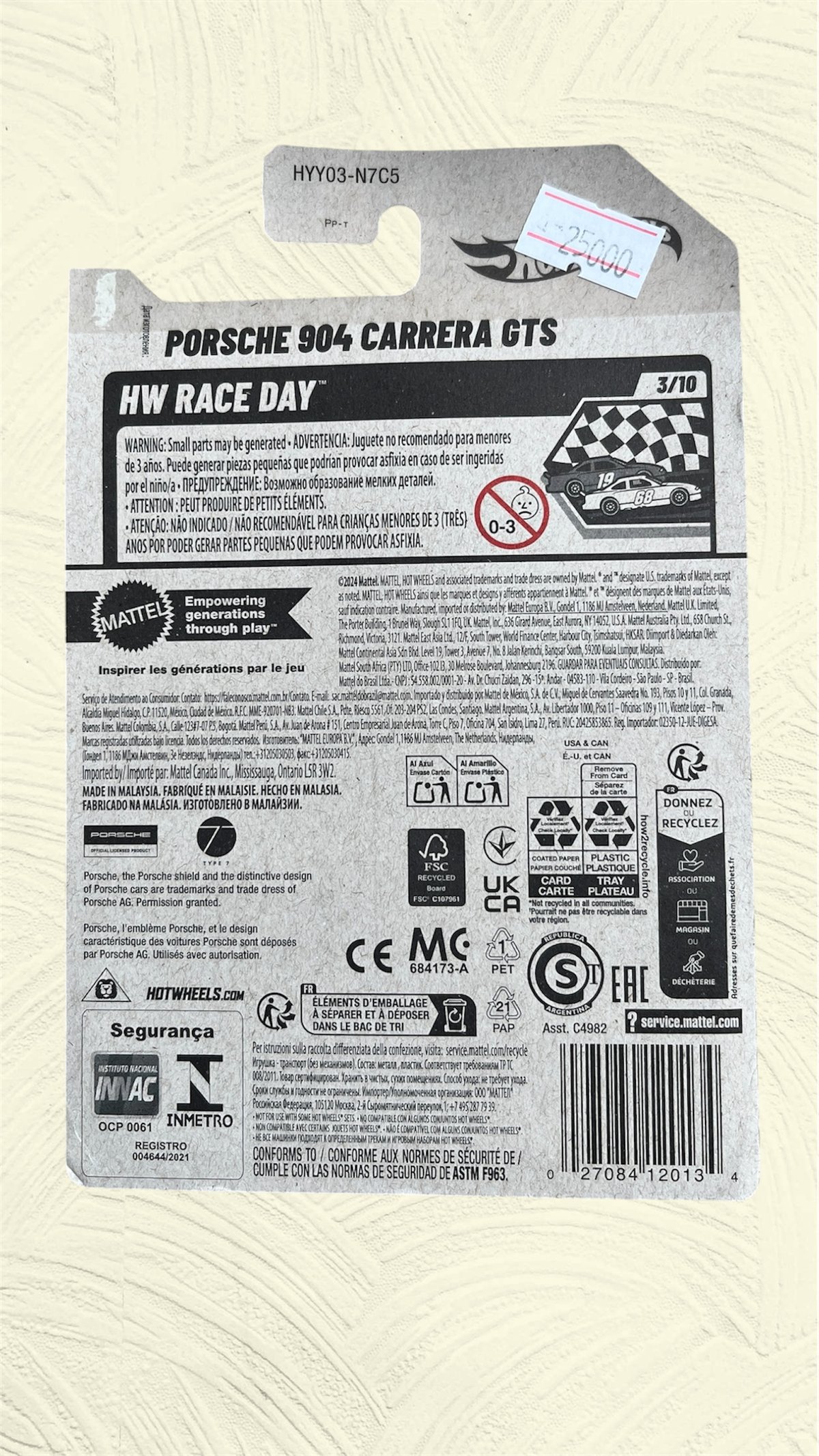Hot wheels- PORSCHE 904 CARRERA GTS/variante negro - 2