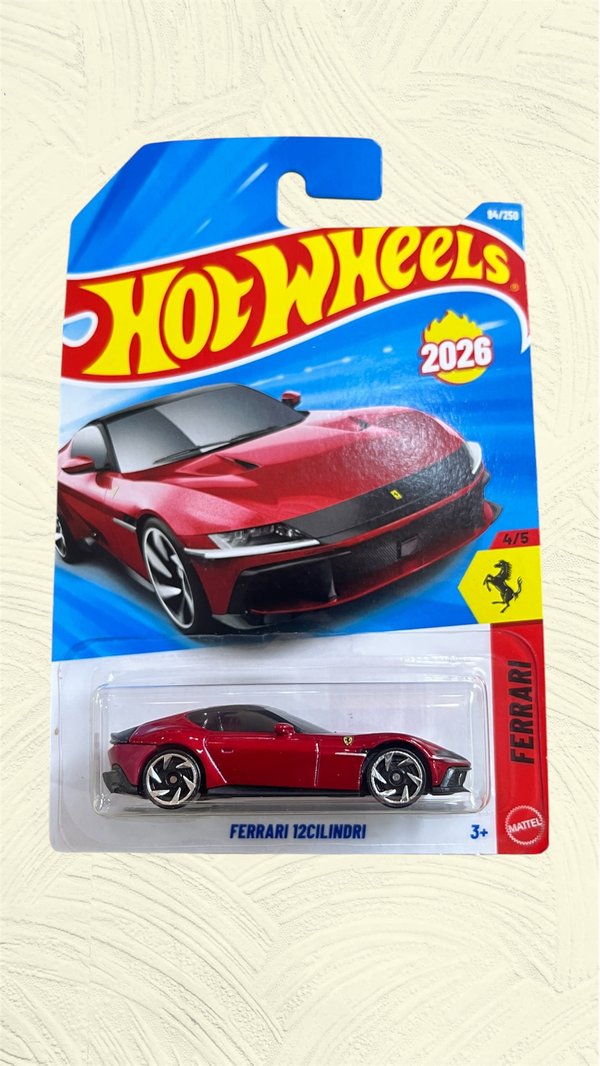Hot wheels- FERRARI 12CILINDRI/ 2026