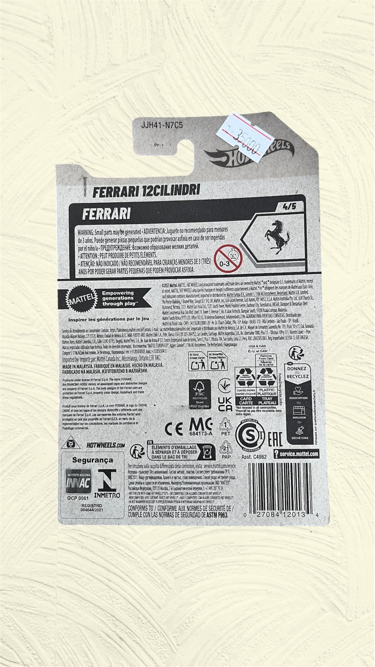 Hot wheels- FERRARI 12CILINDRI/ 2026 - 2