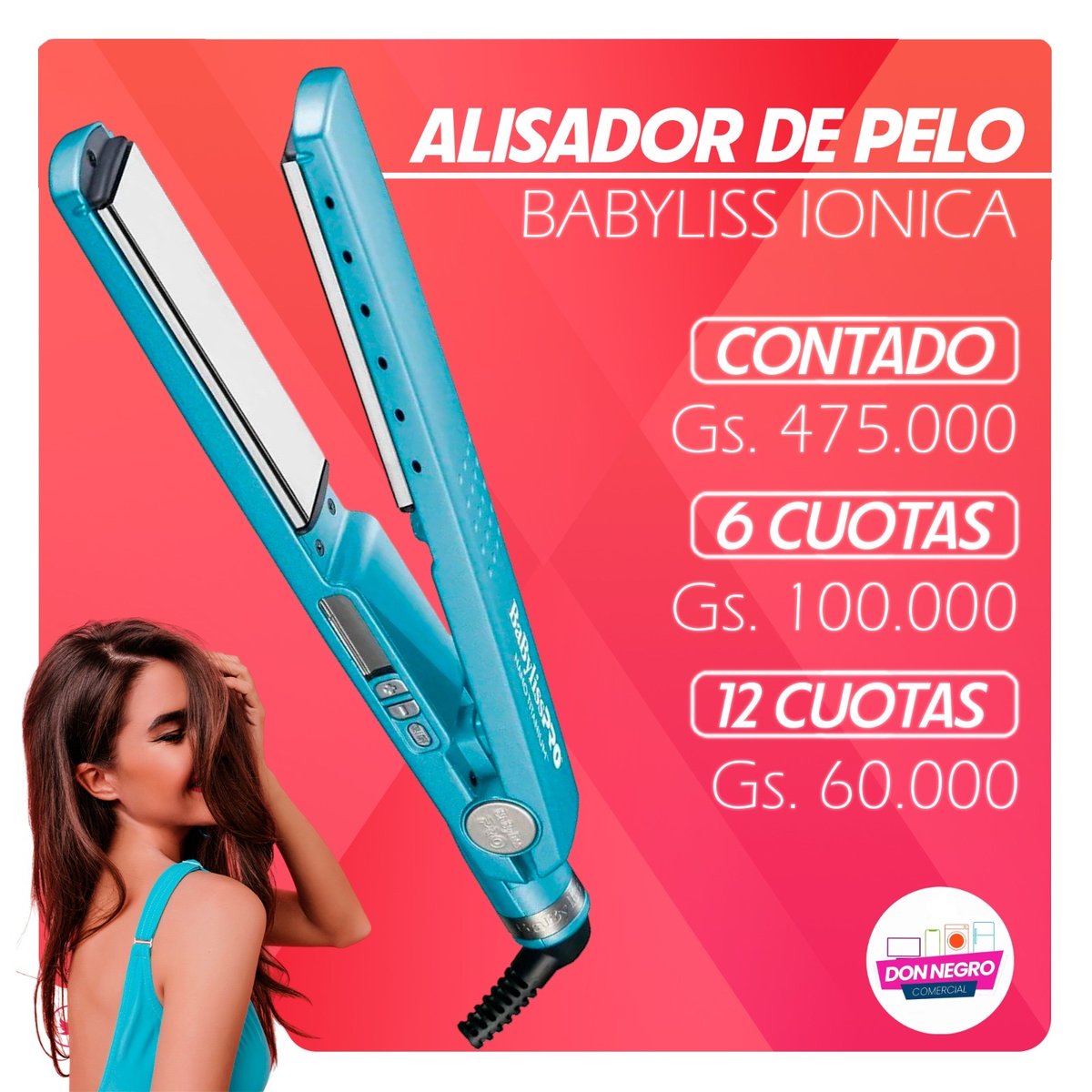 Planchita alisador Babyliss IONIC 1 1/4