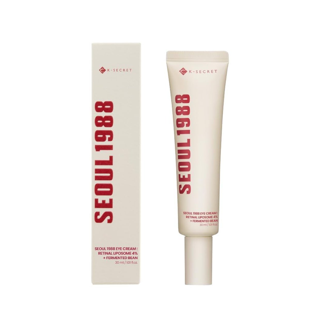 KSECRET SEOUL 1988 Crema para Ojos Retinal Liposoma 4% + Frijol Fermentado 30 ml - 3