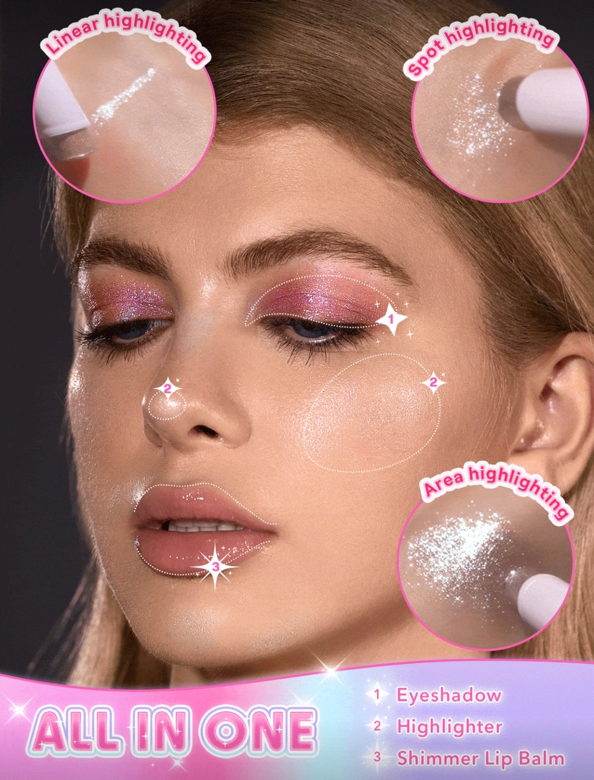 SHEGLAM Barra de sombra de ojos  - 3