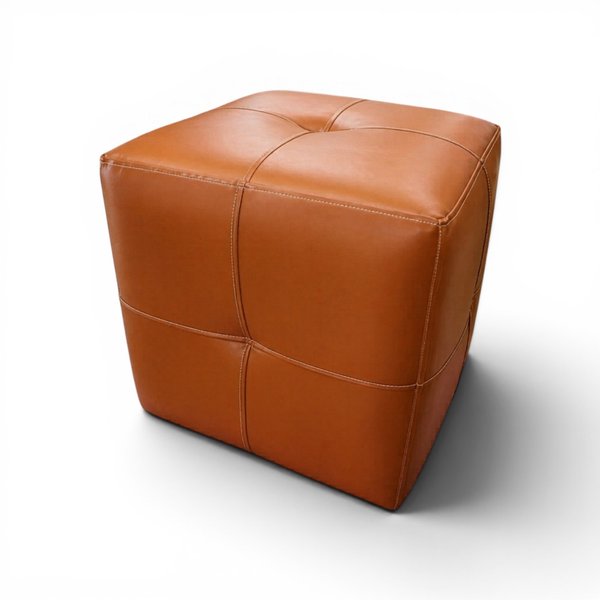 PUFF MARROQUI, COLOR MARRON  45X45