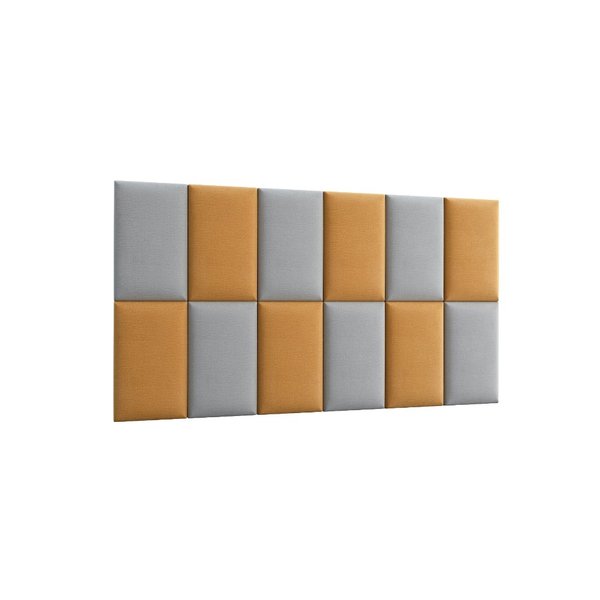 CABECERA DE CAMA AMARELLO 120 CM.