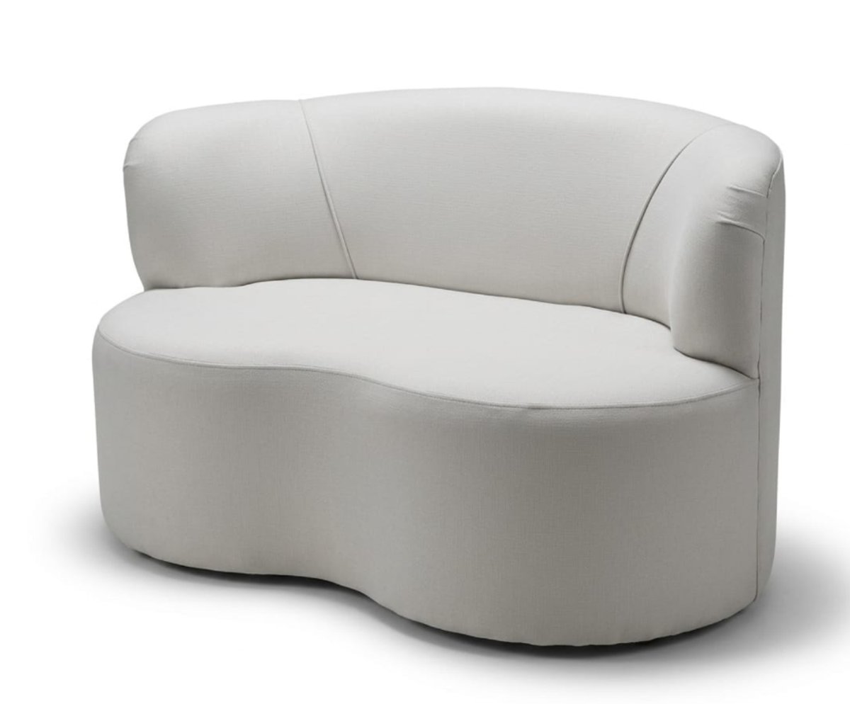 Sofa curvo minimalista - 2