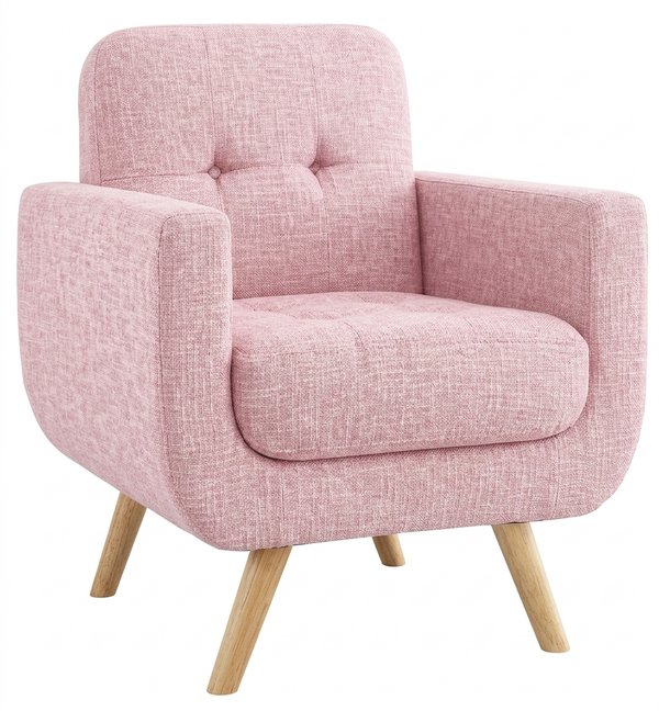 POLTRONA CATALINA COLOR ROSA