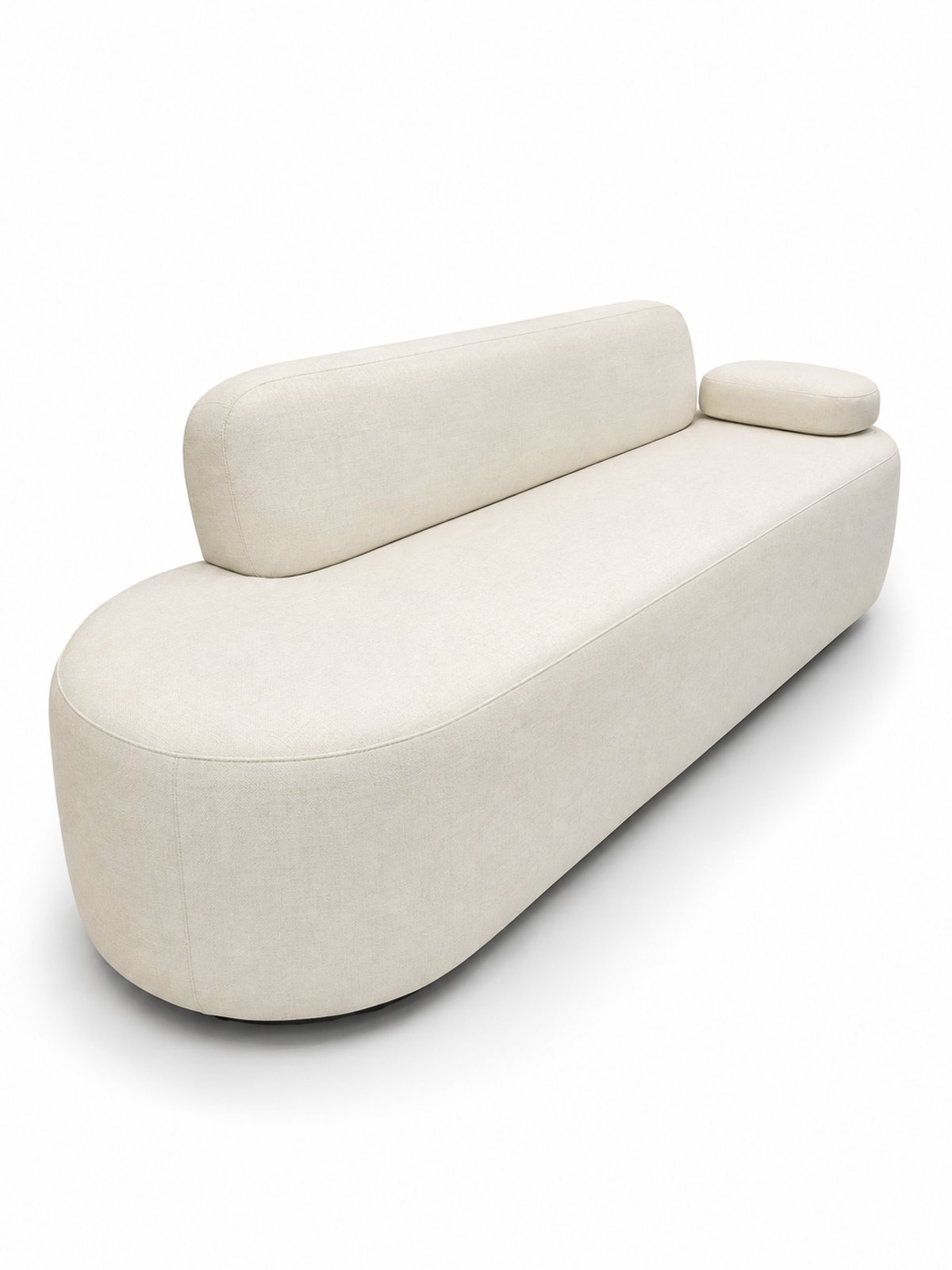 SOFA CECILIA  220 CM COLOR MARFIL LINO - 2