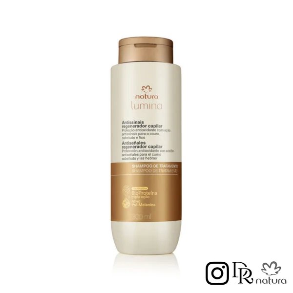 Shampoo de tratamiento Antiseñales Regenerador Capilar Lumina 300ml