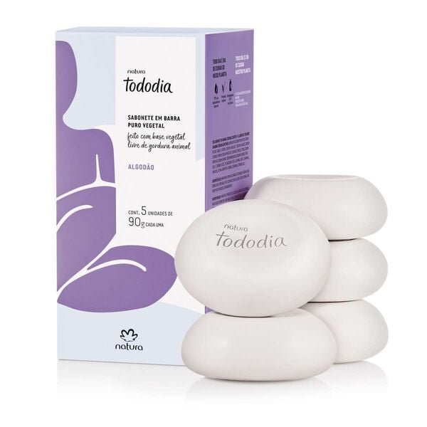 Jabon en barra Algodon 5x90g