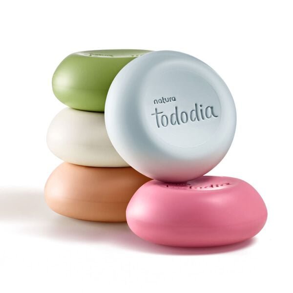 Jabon en Barra Puro Vegetal Surtidos Tododia 5 x 90g