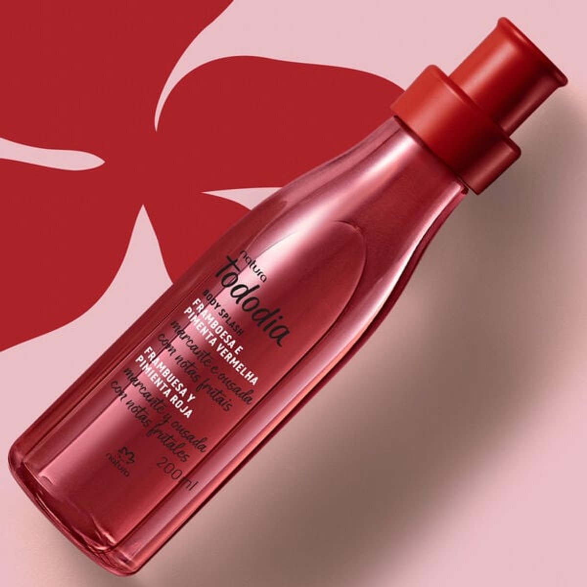 Body Splash Tododia Framboesa e Pimenta Vermelha 200ml - 3