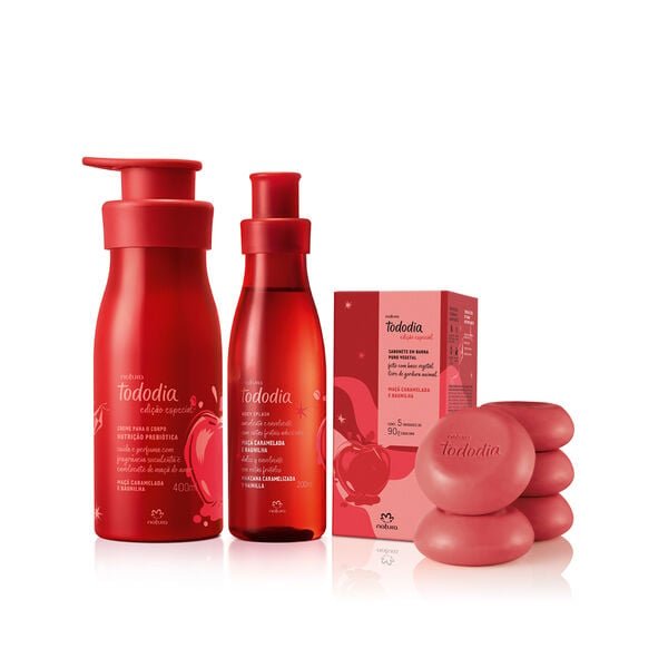 Kit Tododia Maçã Caramelada e Baunilha (3 productos)